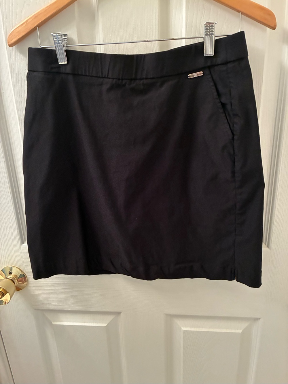 Black Women’s Skort - Classic Straight Silhouette